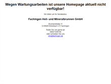 Tablet Screenshot of fachingen.de